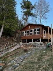 Hillside cabin at Muskie Bay Resort